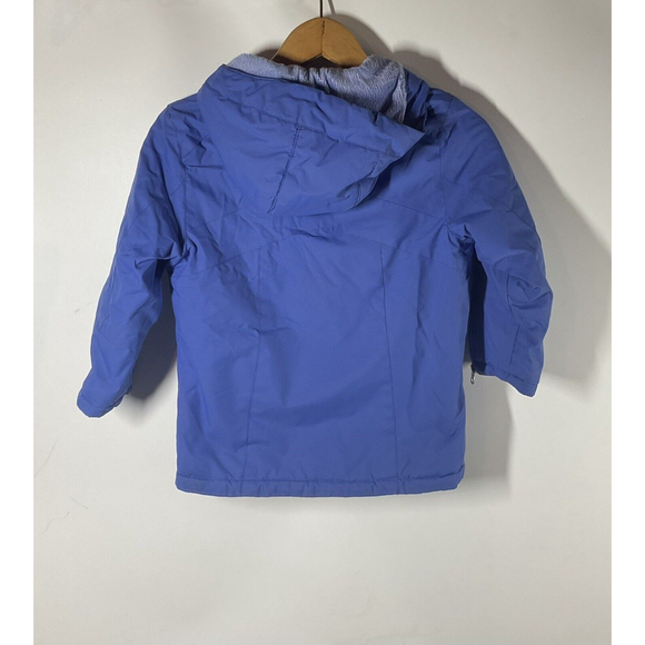 Gerry Hazel 3-in-1 Systems Snowboarding Jacket Coat SZ XS 5 /6 Blue Hood - Picture 2 of 7